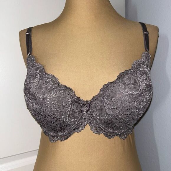 Smart & Sexy Purple Lace Wired Bra - Picture 1 of 6